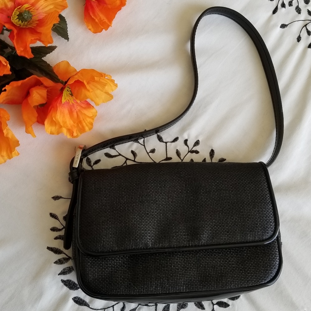 Nine West Woven Mini Accessories Handbag